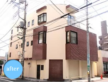 after house